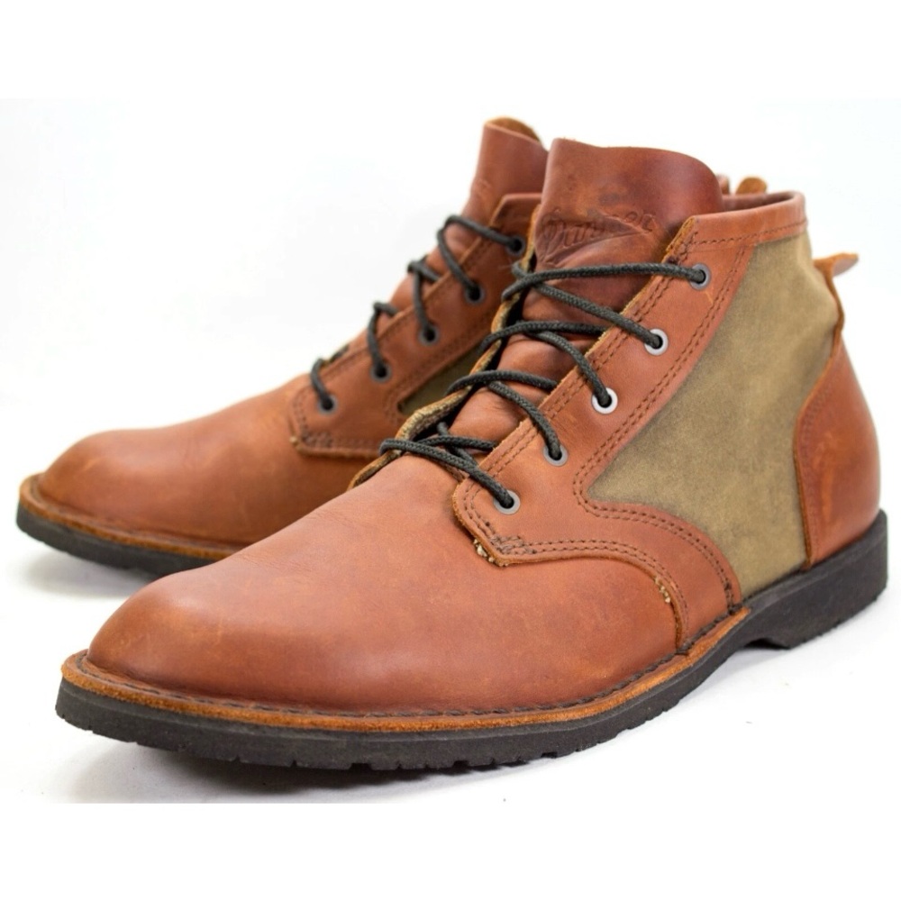 Danner Men's Tan and Brown Chukka Boots